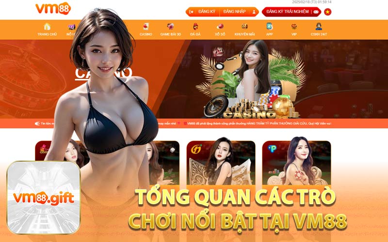Tổng Quan Các Trò Chơi Nổi Bật Tại VM88
